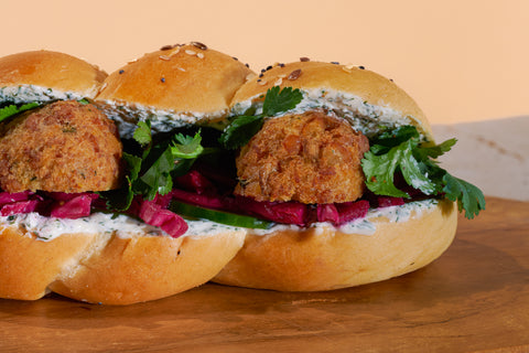 Challah Falafel Tzatziki