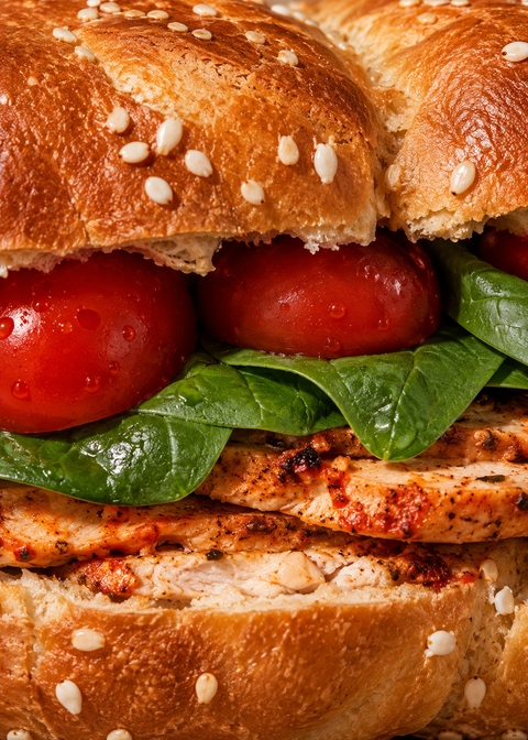Challah Poulet épicé