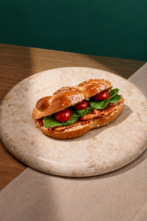 Challah Poulet épicé