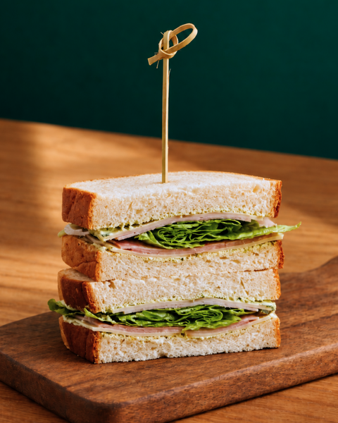 Sandwich Jambon blanc - Comté - Sauce Tartare