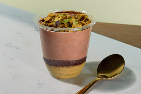 Mousse chocolat pistache