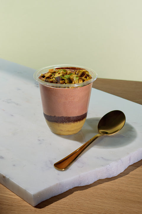 Mousse chocolat pistache