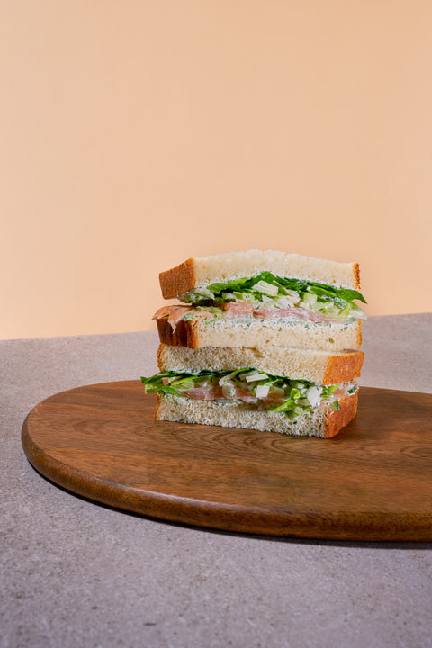 Sandwich Saumon Tzatziki