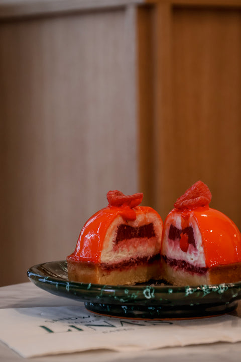 Tartelette chocolat blanc framboise