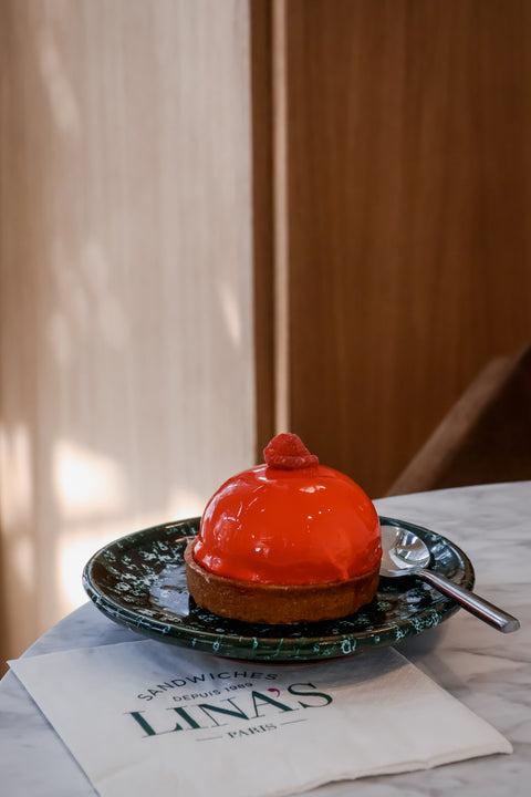 Tartelette chocolat blanc framboise