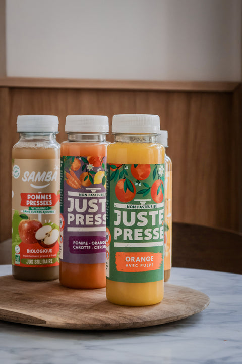 Jus d'orange pressé a froid