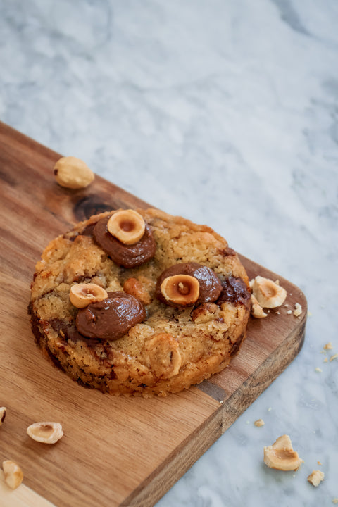 Cookie caramel chocolat