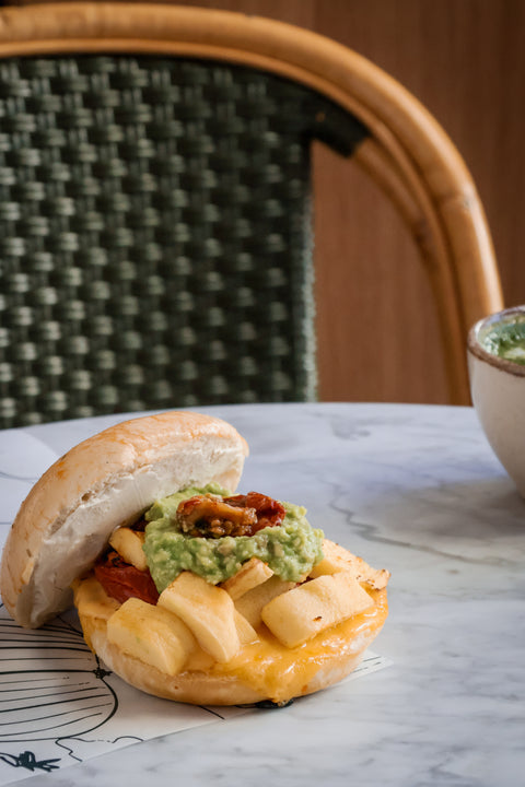 Guacamole egg muffin