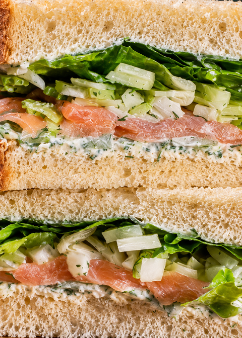 Sandwich Saumon Tzatziki