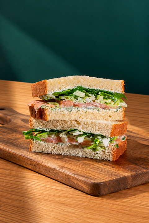 Sandwich Saumon Tzatziki